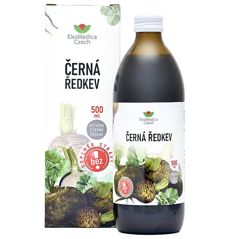 Ekomedica Černá ředkev výtažek 500 ml
