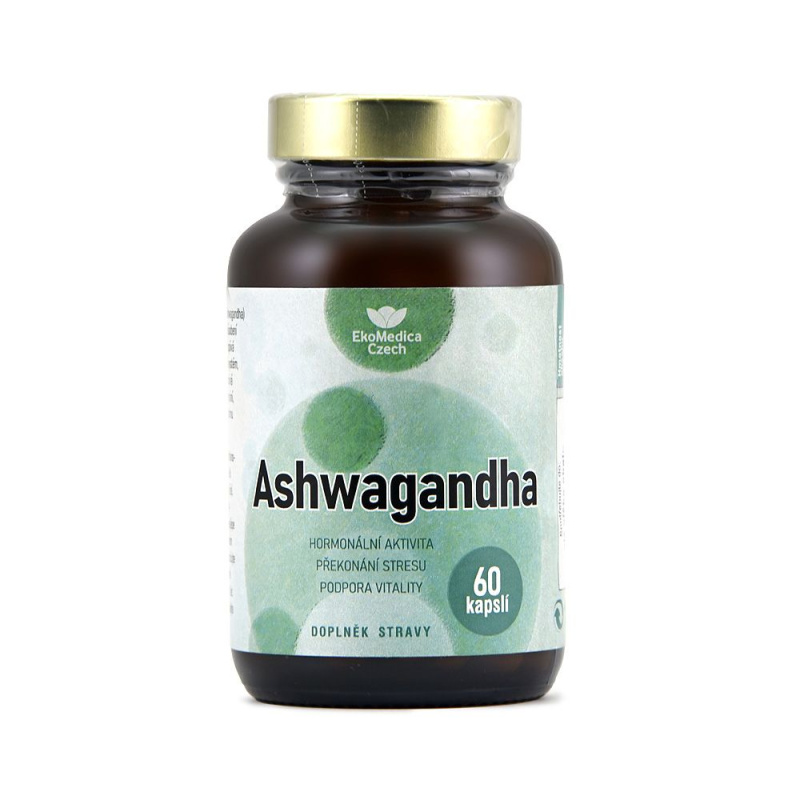 EKOMEDICA Ashwagandha 60 kapslí