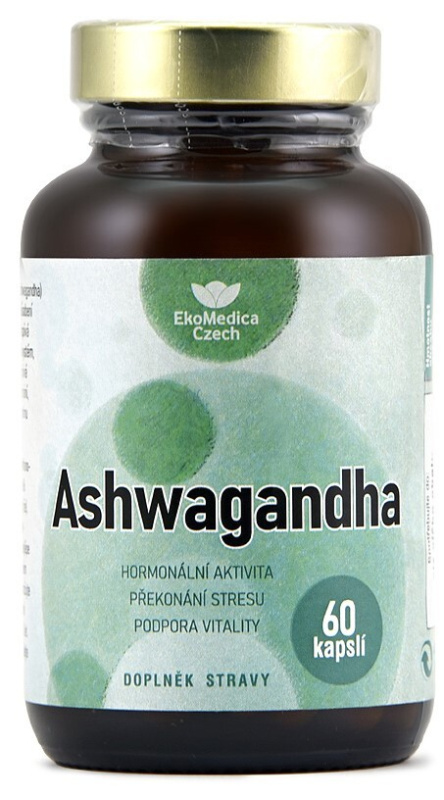 EKOMEDICA Ashwagandha 60 kapslí