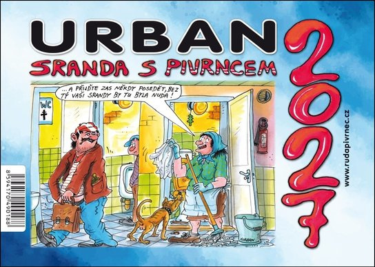 Sranda s Pivrncem 2027 - stolní kalendář -  Petr Urban