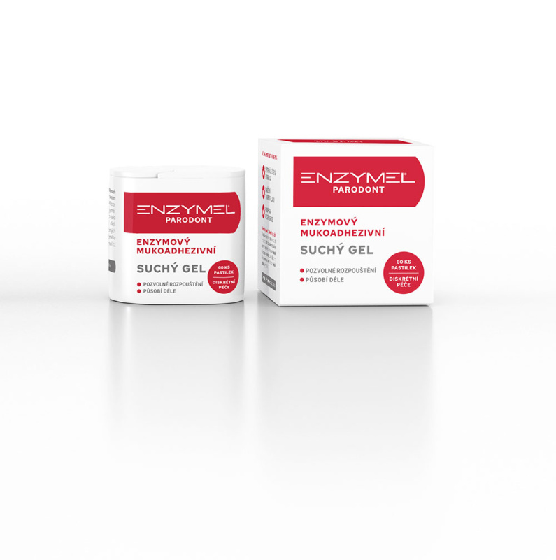 ENZYMEL Parodont Suchý gel pastilky 60 ks