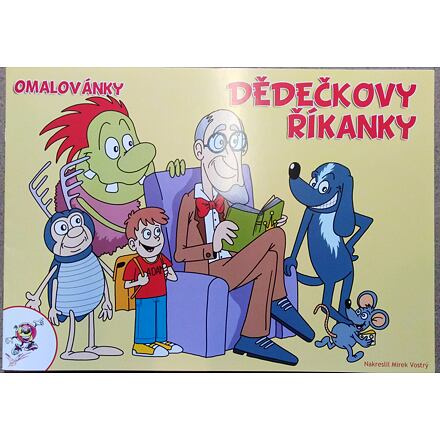 Arka Omalovánky A5 LUX Dědečkovi říkanky