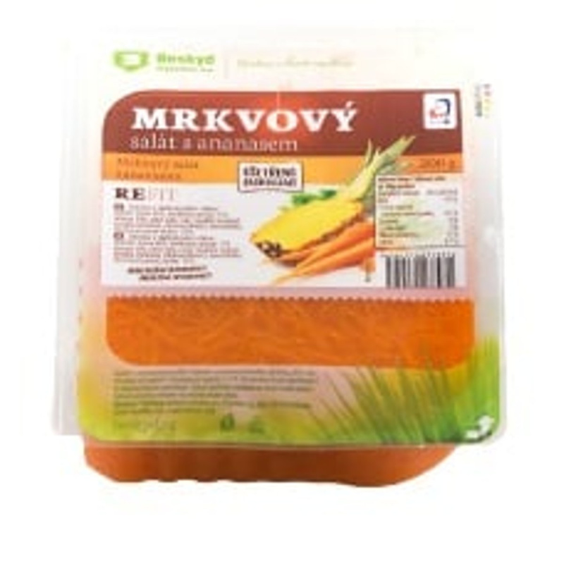 Beskyd Fryčovice Mrkvový salát s ananasem