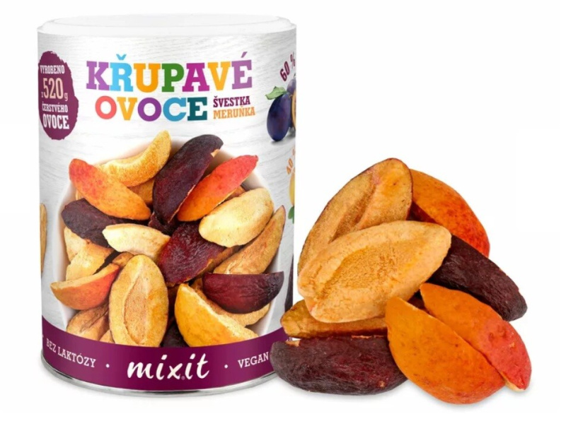 MIXIT Švestka Meruňka křupavé ovoce 65 g