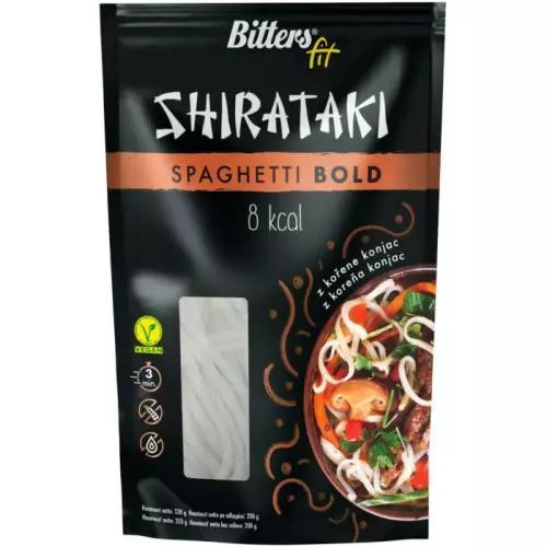 Bitters shirataki FIT - špagety bold / 280 g