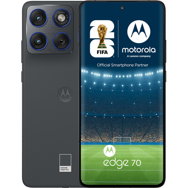Motorola EDGE 70 12GB/512 GB PANTONE šedý Šedá