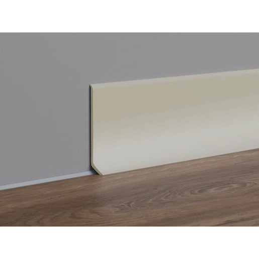 Lišta soklová Profil-EU cappuccino, PVC, délka 250 cm, výška hrany 40 mm, SKPVCCA