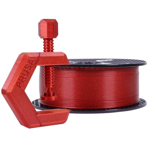Prusament PETG Carmine Red Transparent 585 Čirá