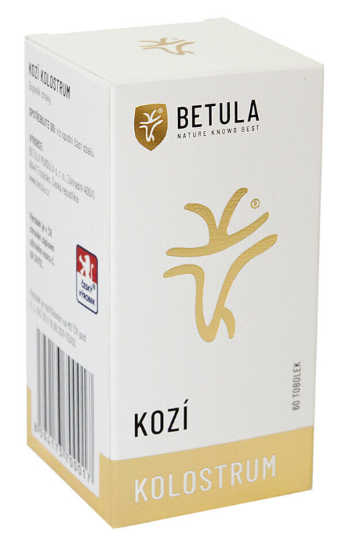 BETULA Kozí kolostrum, 60 tobolek