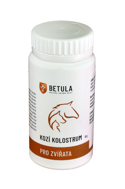 BETULA Kozí kolostrum pro zvířata Varianta: 10 g