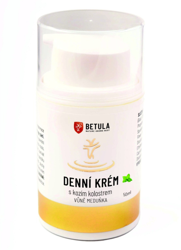BETULA Regenerační krém s kozím kolostrem 24 H, vůně meduňka Varianta: 50 ml