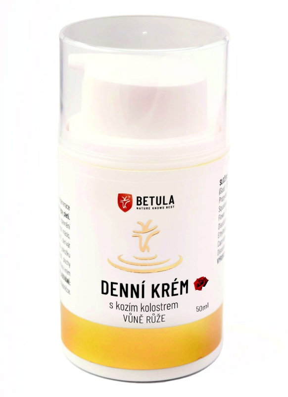 BETULA Regenerační krém s kozím kolostrem 24 H, vůně růže Varianta: 50 ml