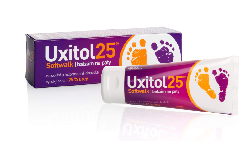 UXITOL 25 Softwalk balzám na rozpraskané a tvrdé paty 50 ml