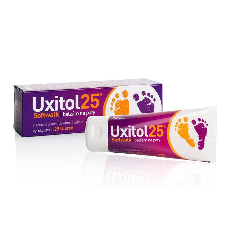 UXITOL 25 Softwalk balzám na rozpraskané a tvrdé paty 50 ml