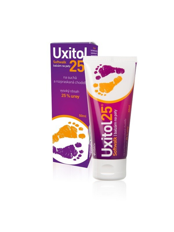 Uxitol 25 Softwalk balzám na paty 50 ml vertical