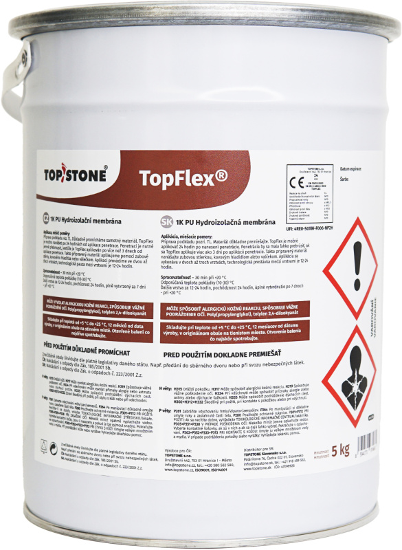 Membrána hydroizolační TopStone TopFLex 5 kg