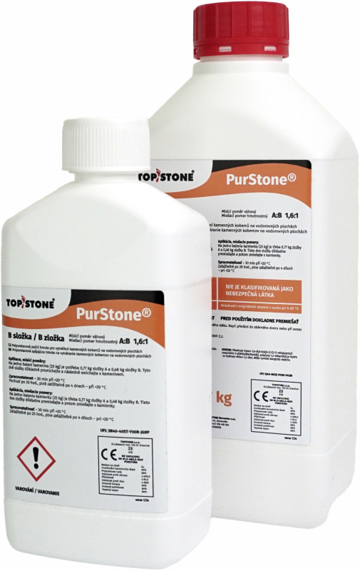 Pojivo dvousložkové TopStone PurStone 1,25 kg