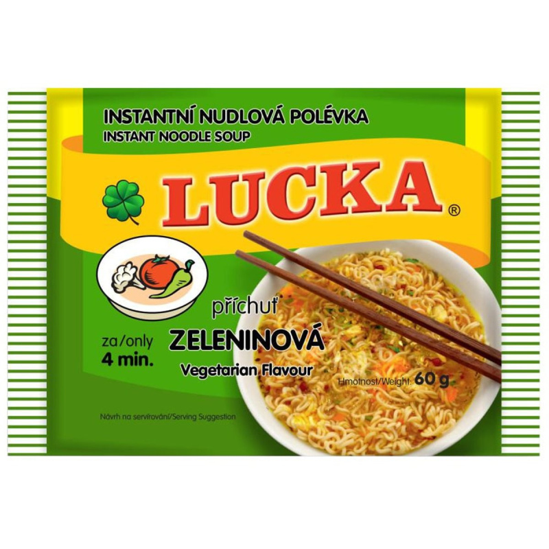Lucka Instantní nudlová polévka zeleninová