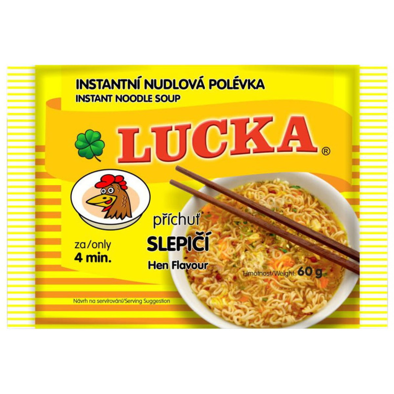 Lucka Instantní nudlová polévka slepičí