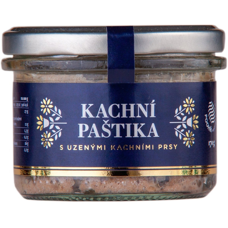 Čongrády Kachní paštika s uzenými kachními prsy