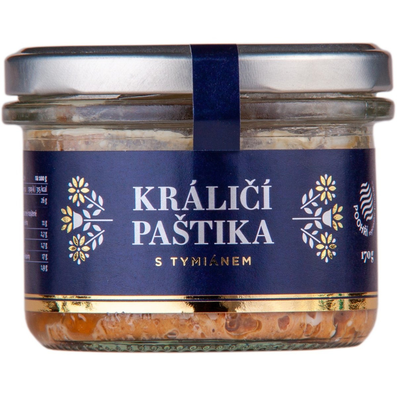 Čongrády Králičí paštika s tymiánem