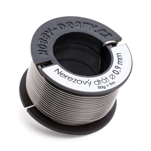 Hobby dráty Nerezový drát 0,9/50g