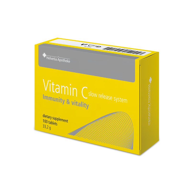 Helvetia Apotheke Vitamín C s postupným uvolňováním 100 tablet