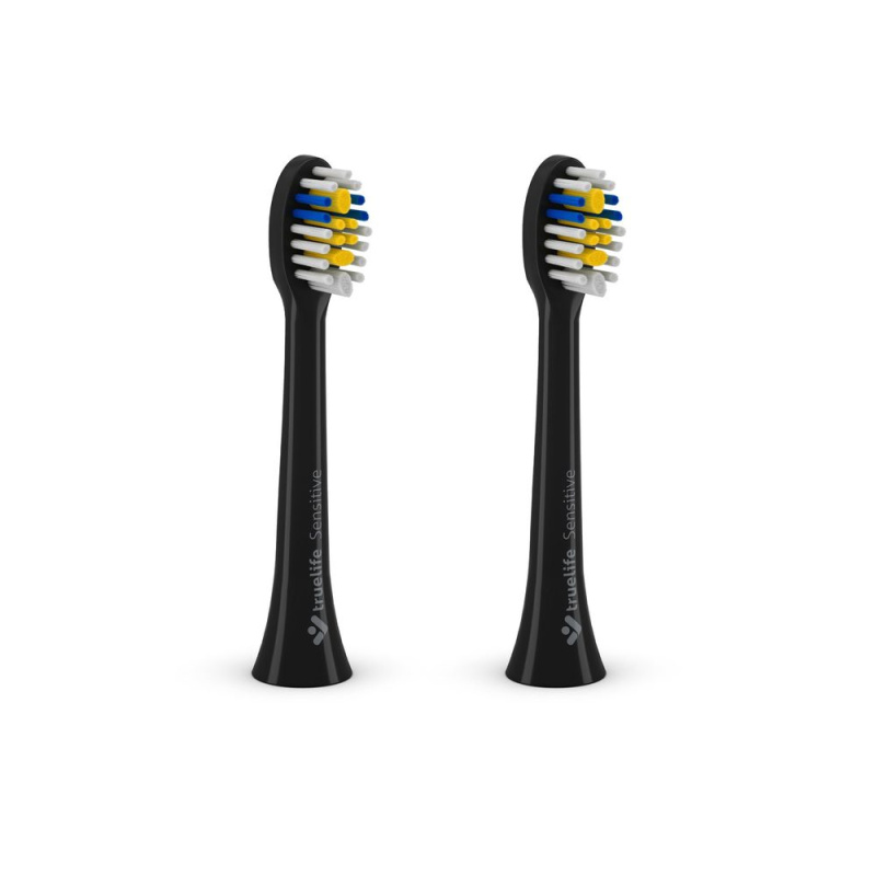 TRUELIFE SonicBrush Compact Heads Black Sensitive náhradní hlavice 2 kusy