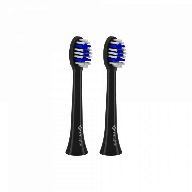 TRUELIFE SonicBrush Compact Heads Black Whiten náhradní hlavice 2 kusy
