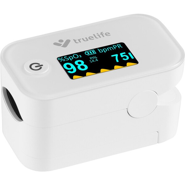 TrueLife Oximeter X3 – Pulzní oxymetr Bílá
