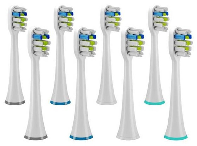 Truelife SonicBrush UV Heads Sensitive White náhradní hlavice 8 ks