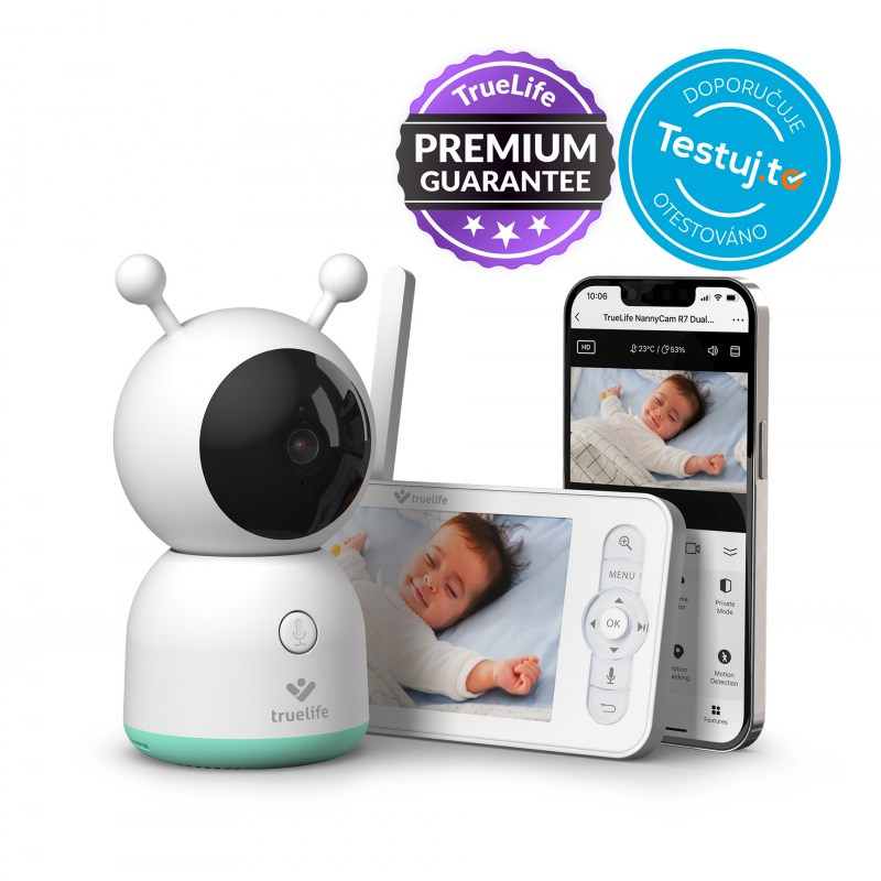 TrueLife NannyCam R7 Dual Smart- Dětská chůvička