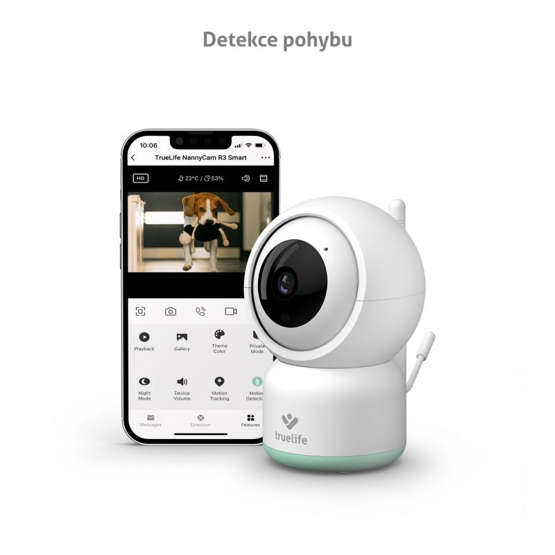 Smart rotační chůvička TrueLife NannyCam R3 Smart