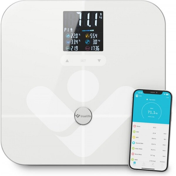 TrueLife FitScale W7 BT White Bílá