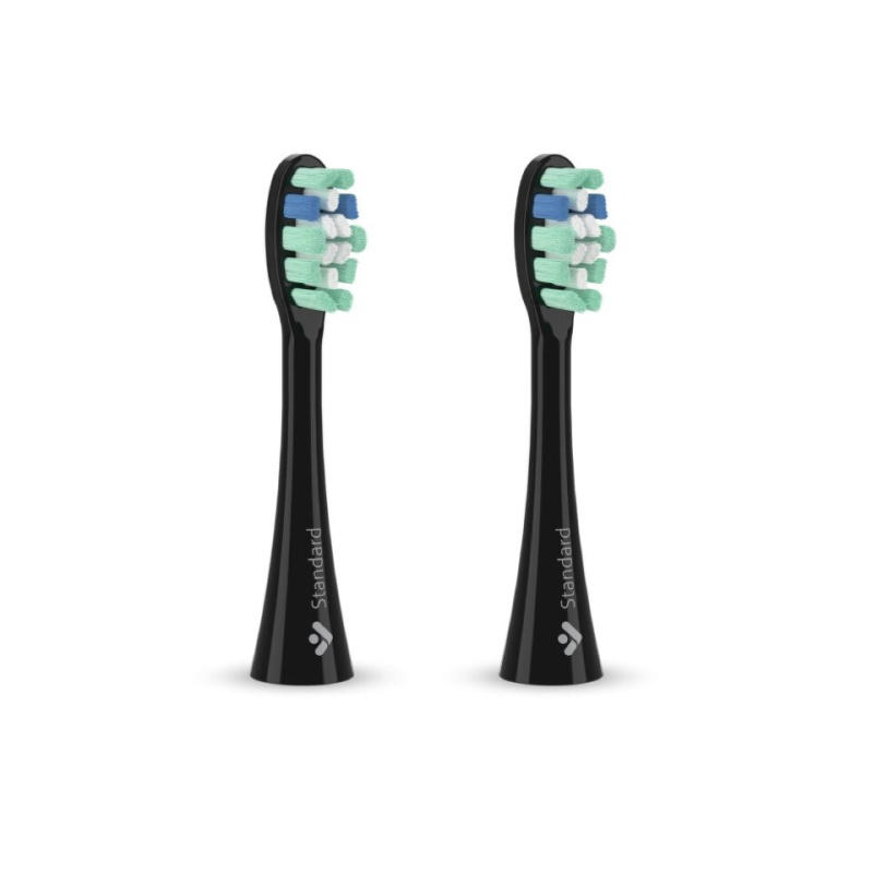 TRUELIFE SonicBrush Clean náhradní hlavice standard černá 2 kusy