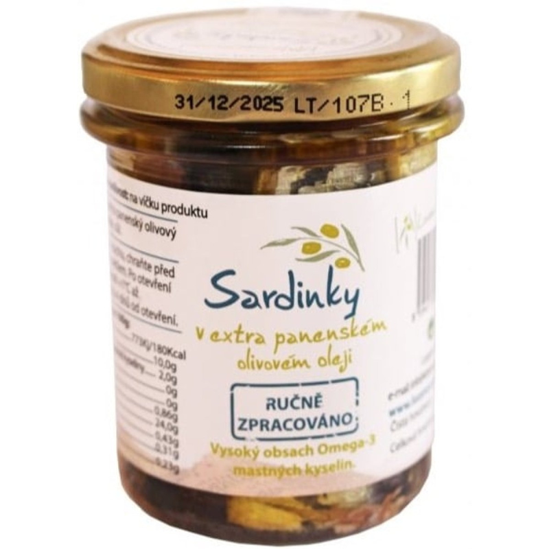 Lozano Červenka Sardinky v extra panenském olivovém oleji