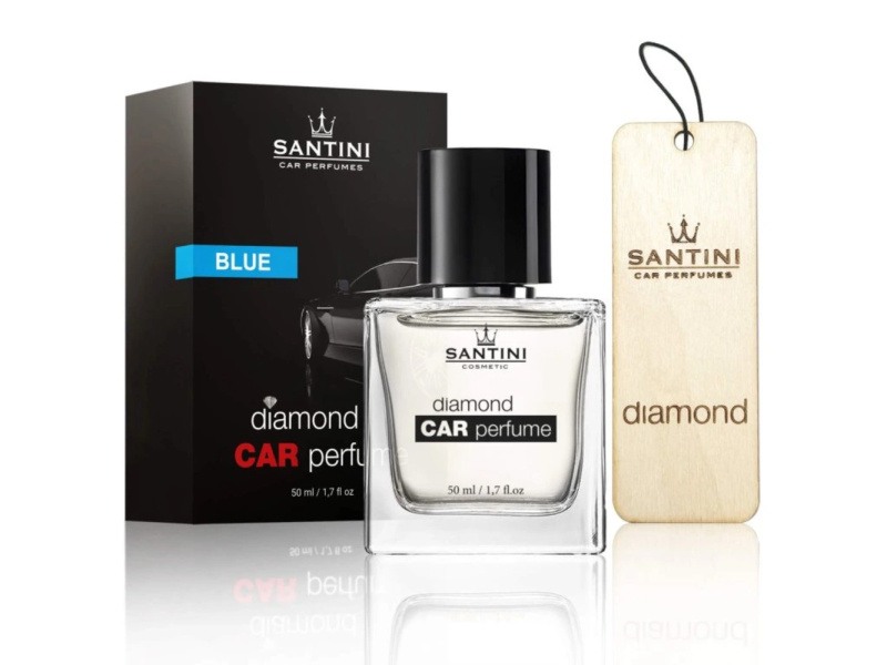 SANTINI Cosmetic Diamond Blue vůně do auta 50 ml