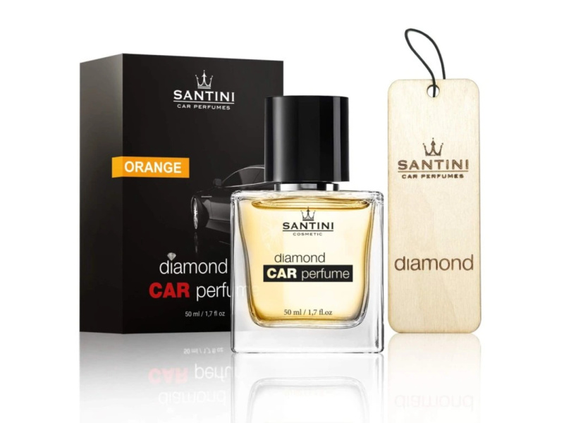 SANTINI Cosmetic Diamond Orange vůně do auta 50 ml