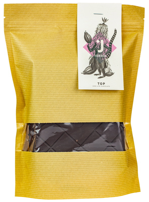 Jordi's Čokoláda hořká 67% s kousky kakaových bobů Jordi's 500g