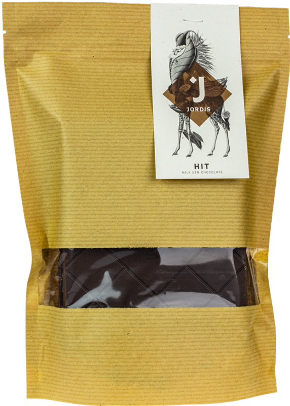 Jordi's Čokoláda mléčná 53% s kousky bobů Jordi's 500g