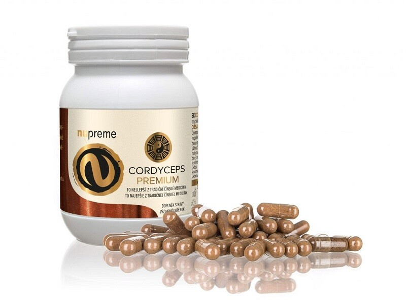 Nupreme Cordyceps extrakt 100 kapslí