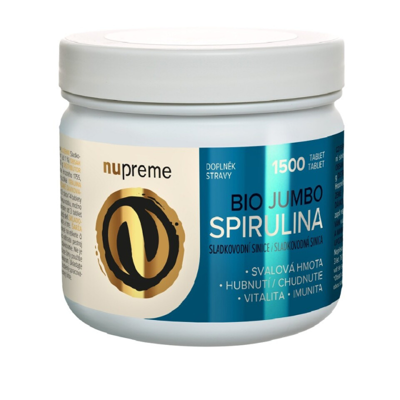 NUPREME Spirulina Jumbo 1500 tablet BIO