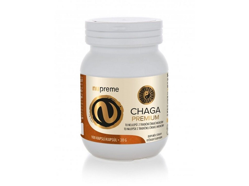NUPREME Chaga extract 100 kapslí
