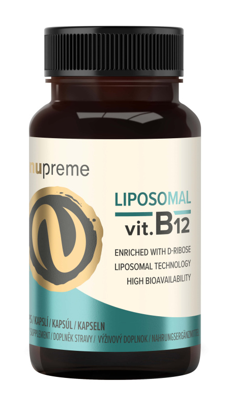NUPREME Liposomal Vitamín B12 30 kapslí
