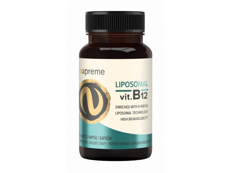 NUPREME Liposomal Vitamín B12 30 kapslí
