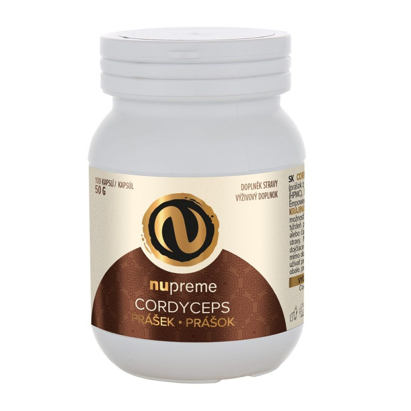 NUPREME Cordyceps Biomasa 100 kapslí