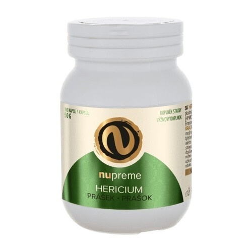 NUPREME Hericium Biomasa 100 kapslí