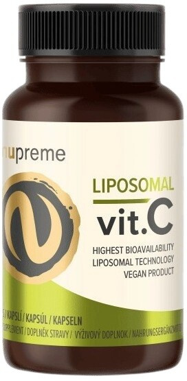 NUPREME Liposomal vitamín C 30 kapslí