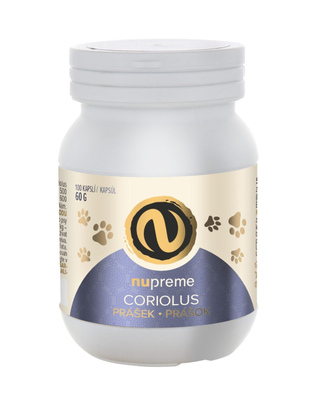 NUPREME Coriolus Biomasa 100 kapslí