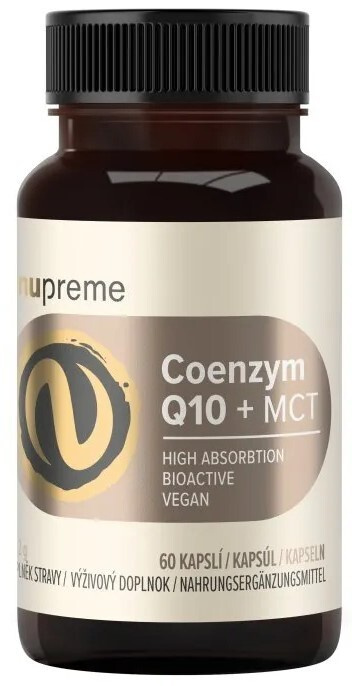 NUPREME Coenzym Q10 + MCT 60 kapslí